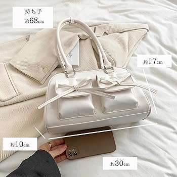 Amazon | [Lapimou] ボストンバッグ 横長 肩掛け ショルダー